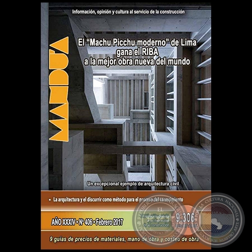 MANDU'A Revista de la Construcción - Nº 406 - Febrero 2017